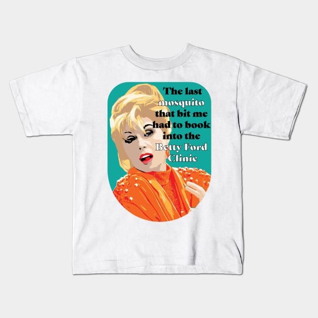 Patsy Stone | Absolutely Fabulous | Mosquito bite Kids T-Shirt by Mattk270